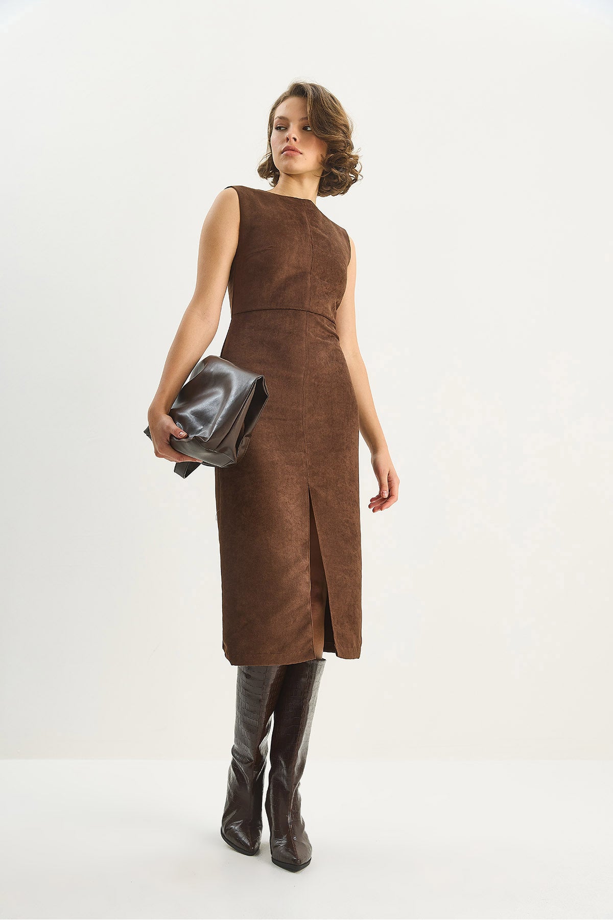 Bitter Brown Women Dress