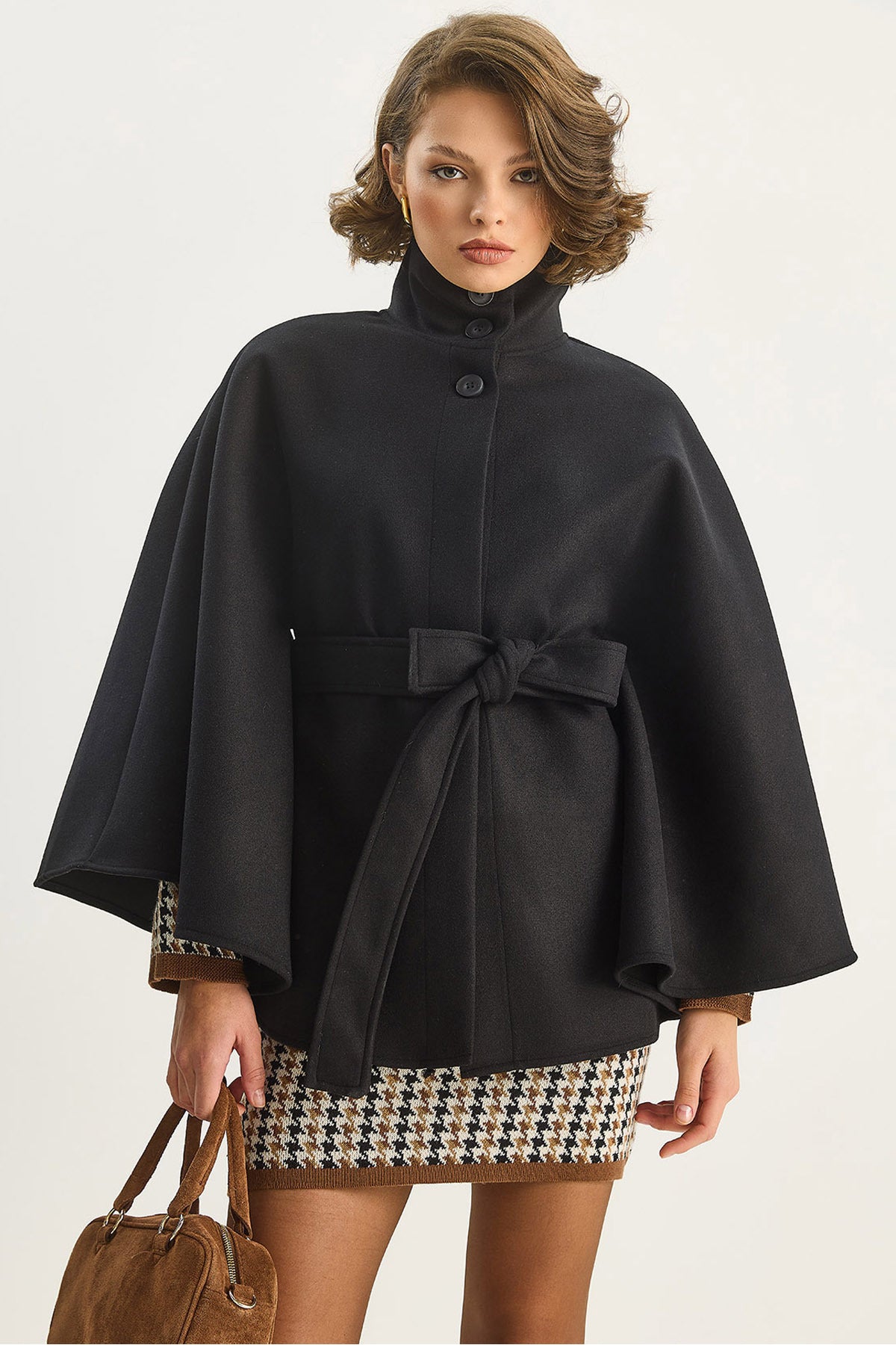 Black Women Poncho