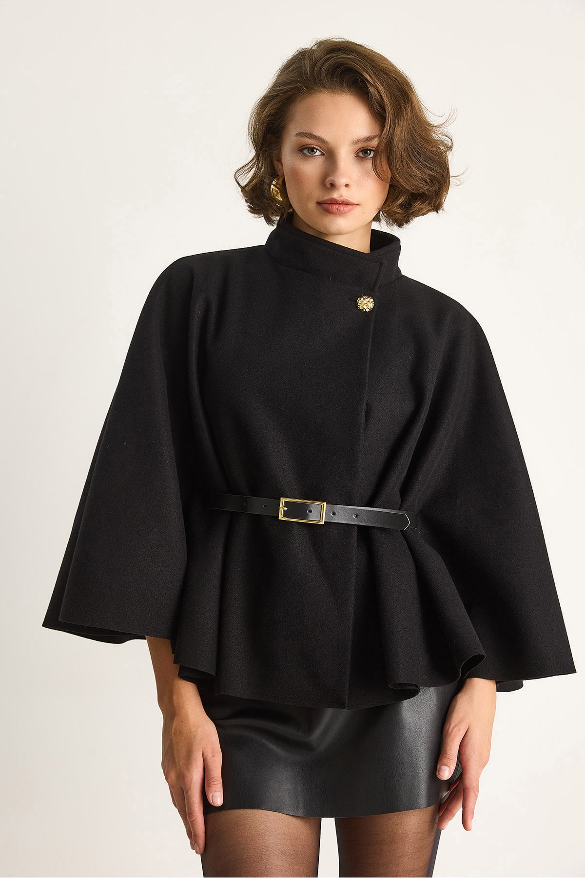 Black Women Poncho