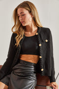 Black Women Cardigan