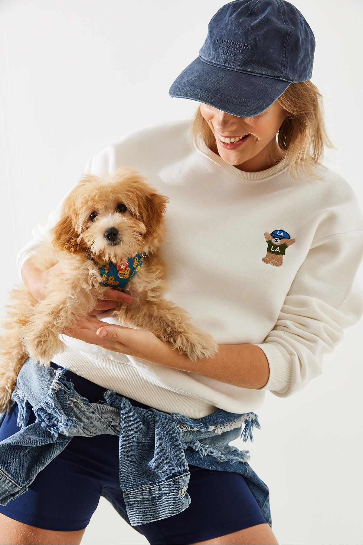 Ecru Women Sweatshirt