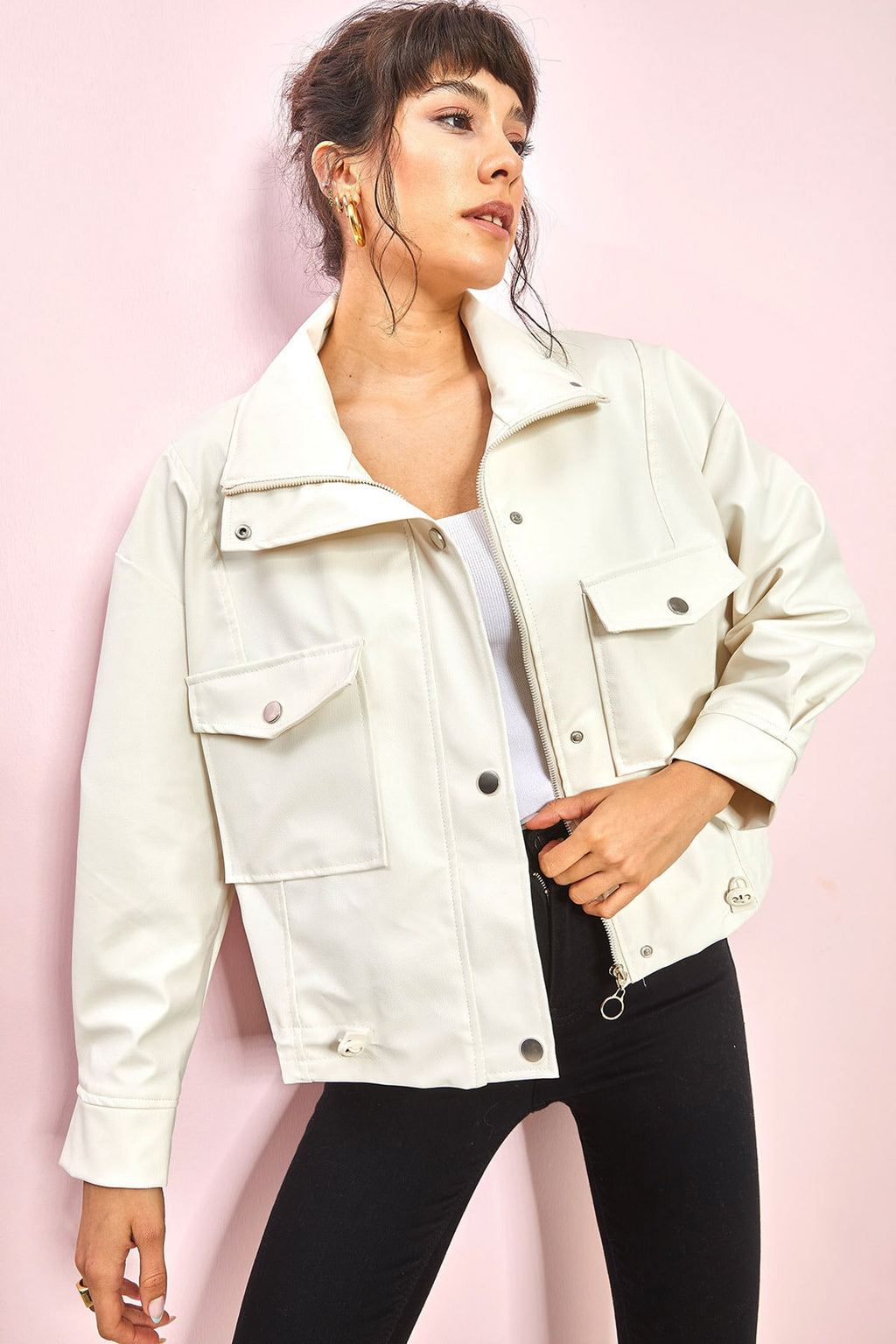 White Women Jacket