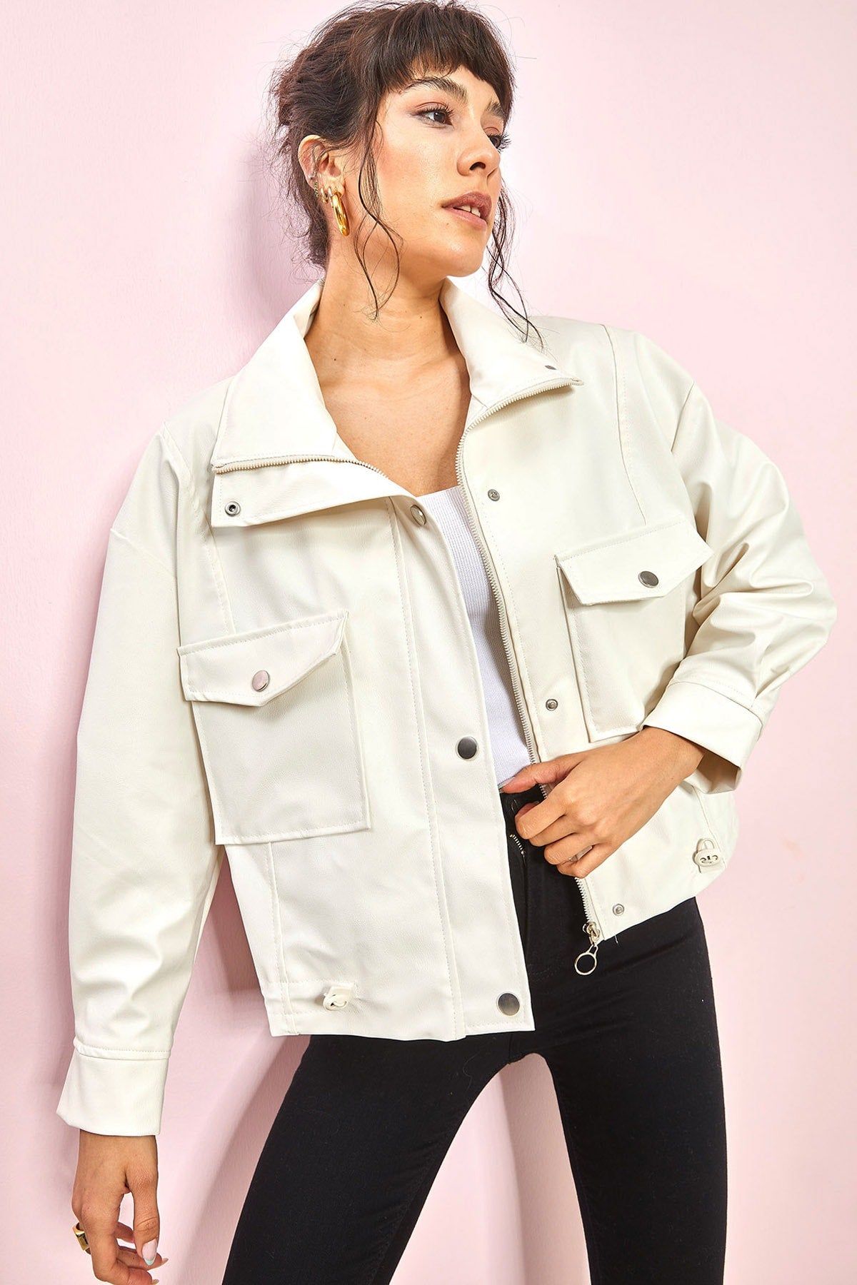 White Women Jacket