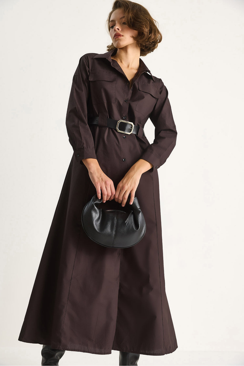 Bitter Brown Women Dress