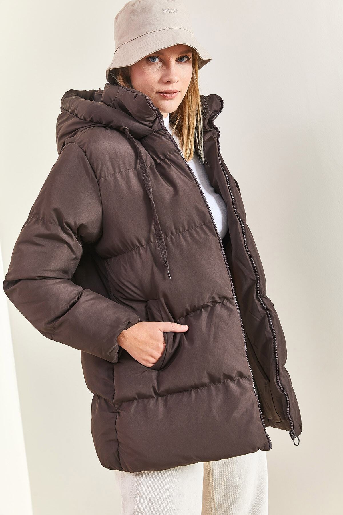 Brown Women Coat