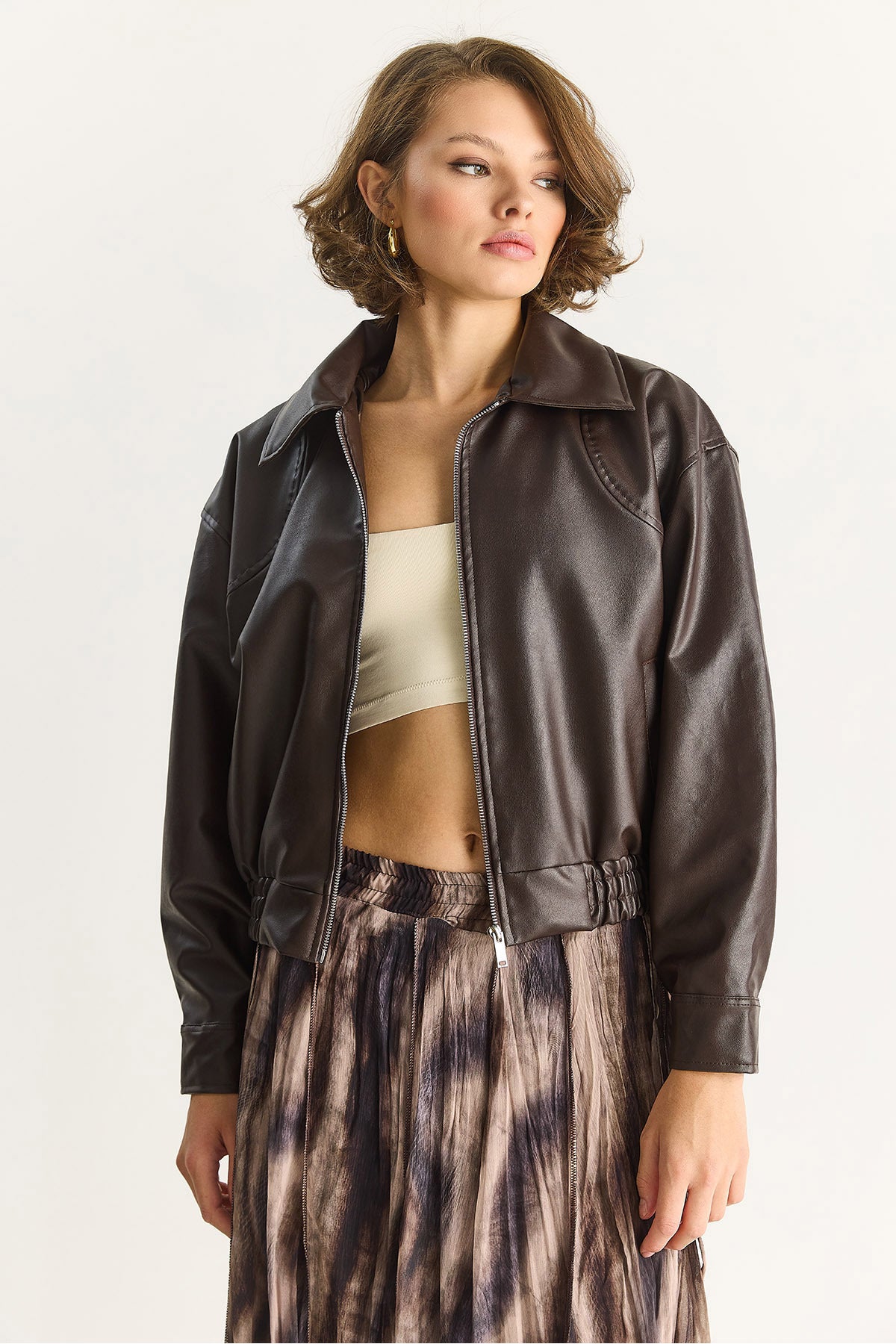 Bitter Brown Women Jacket