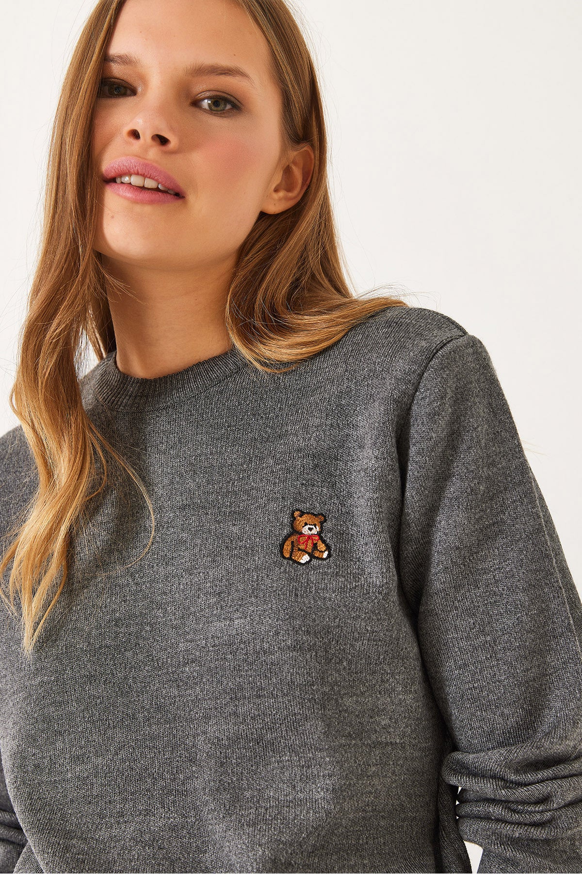 Anthracite Women Sweater