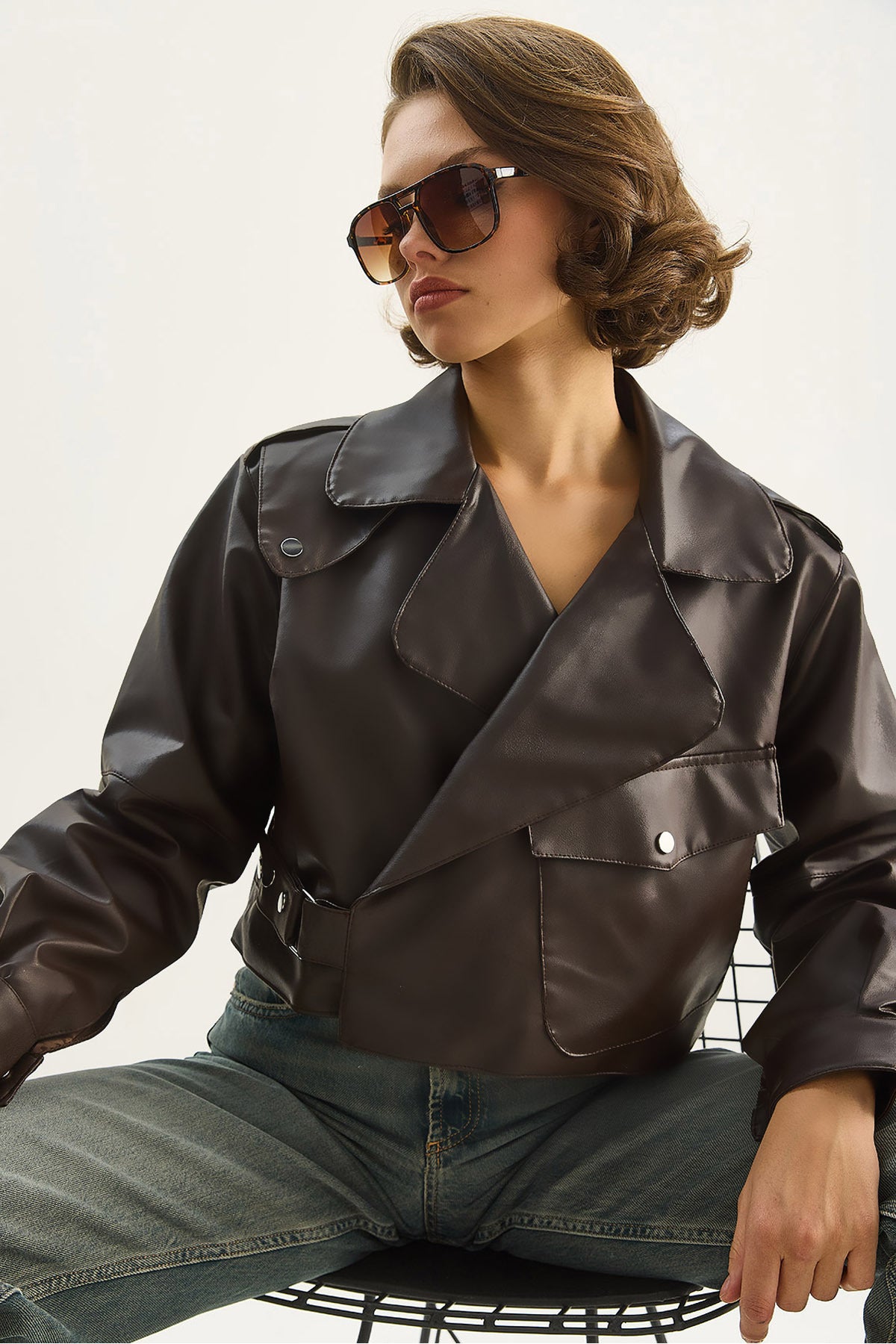 Bitter Brown Women Jacket