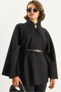 Black Women Poncho