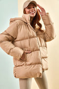 Camel Women Coat