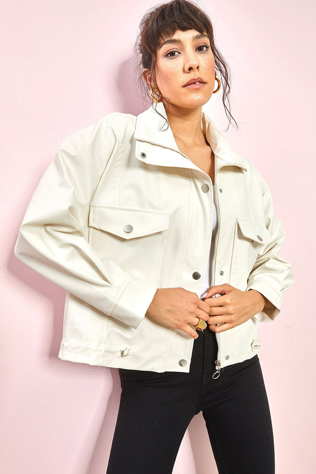 White Women Jacket