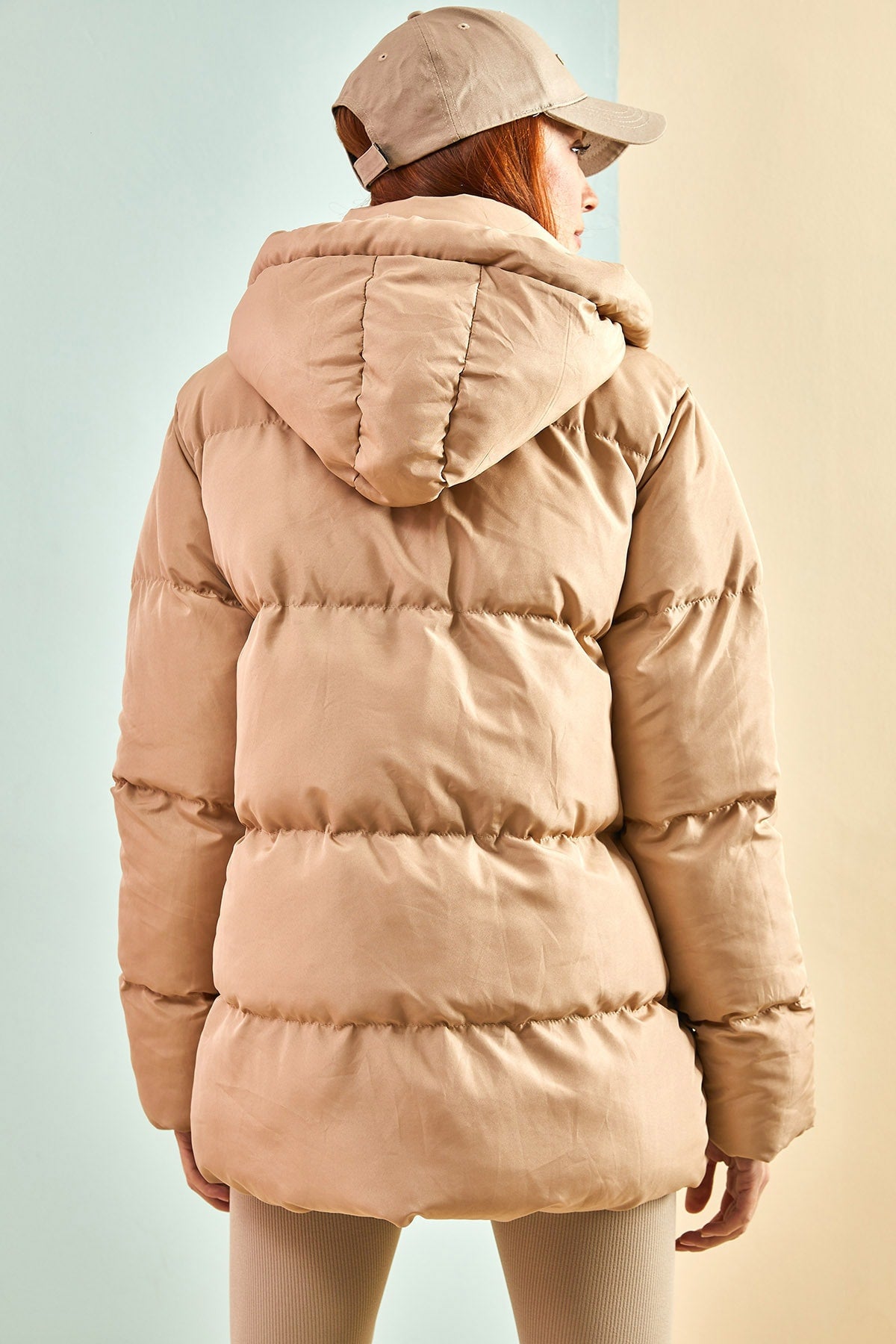 Camel Women Coat