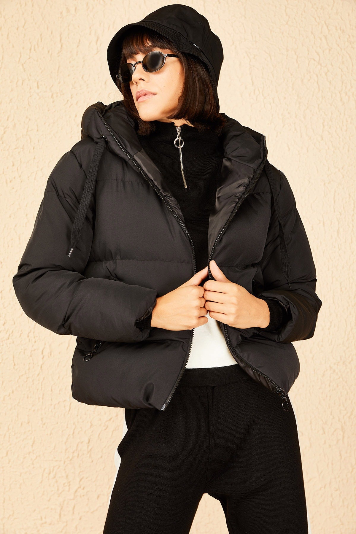 Black Women Coat
