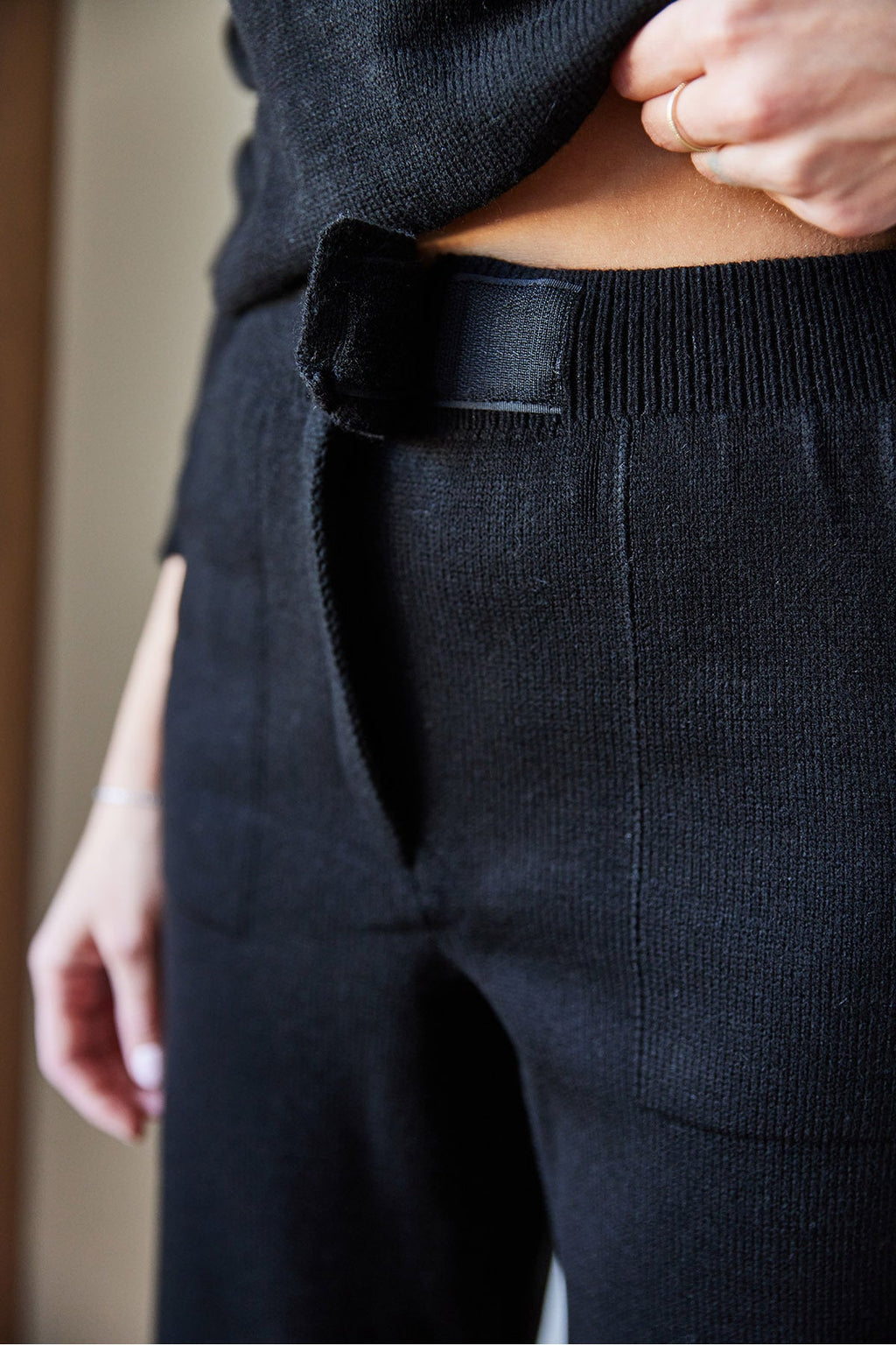 Black Women Two-Piece Set