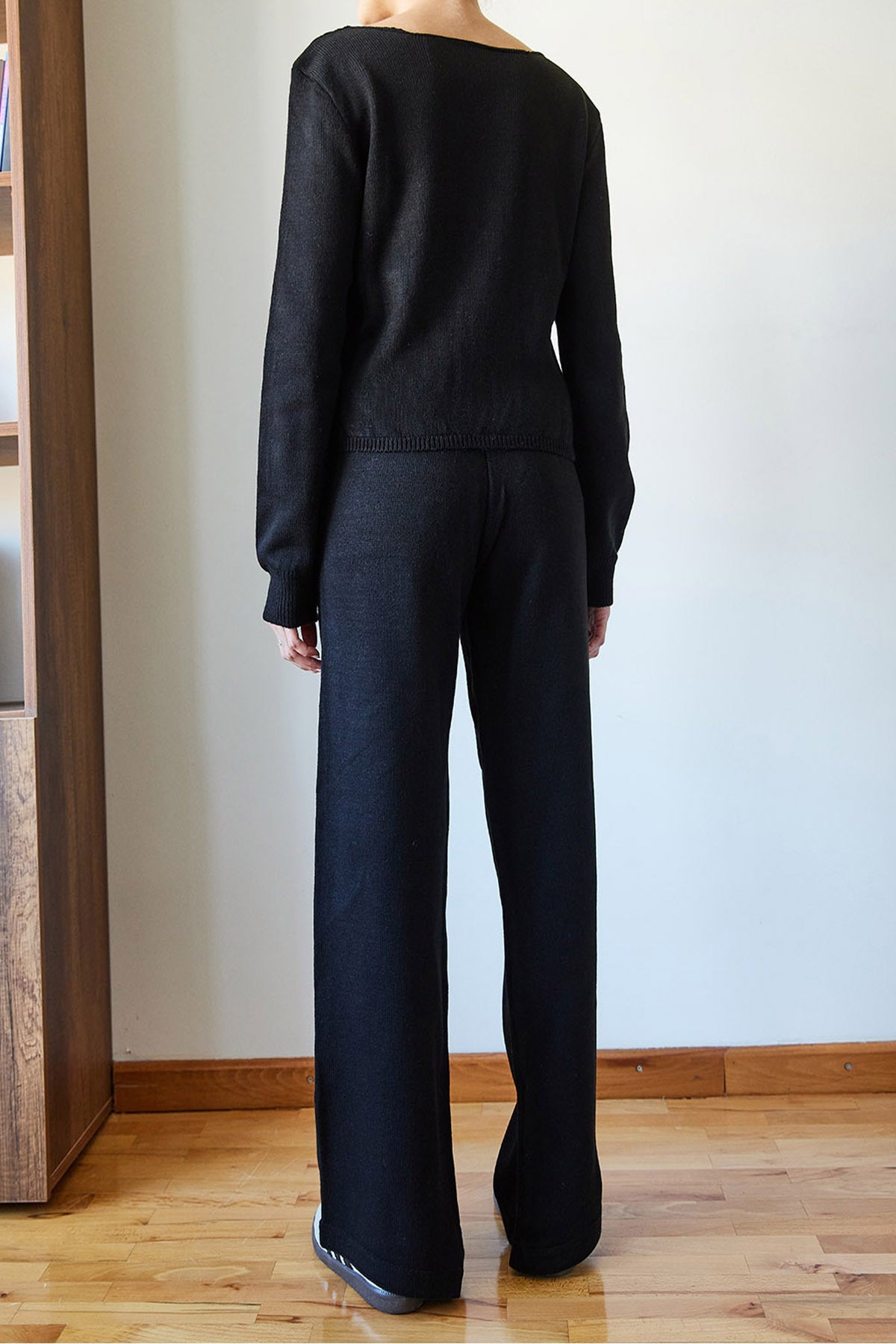 Black Women Two-Piece Set