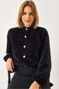 Black Women Cardigan