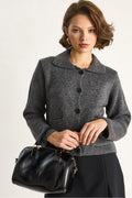 Anthracite Women Cardigan