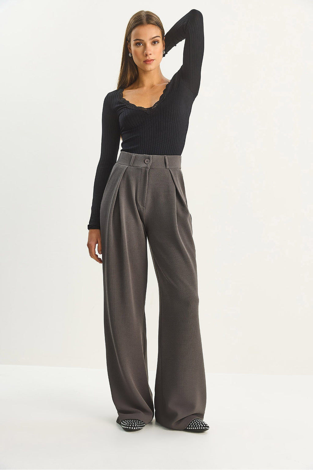 Anthracite Women Pants