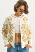 Cream Women Jacket